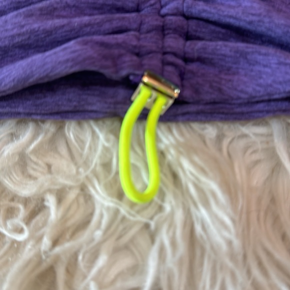 Bombshell sportswear purple toggle sports bra - Picture 2 of 6